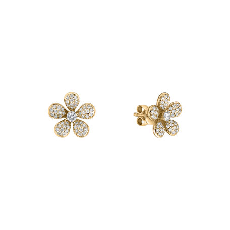 Diamond earrings Flower Dream