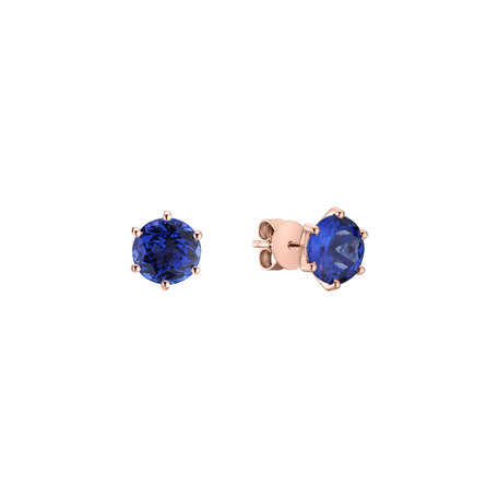 Earrings with Tanzanite Vesper Romance