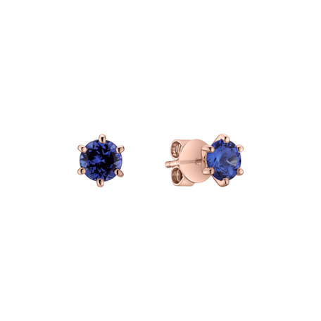 Earrings with Tanzanite Vesper Romance