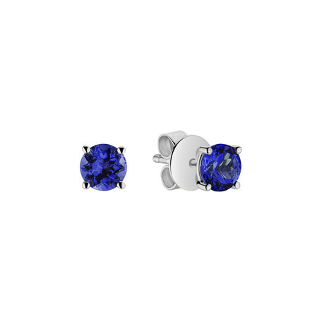 Earrings with Tanzanite Virginia Sparkle