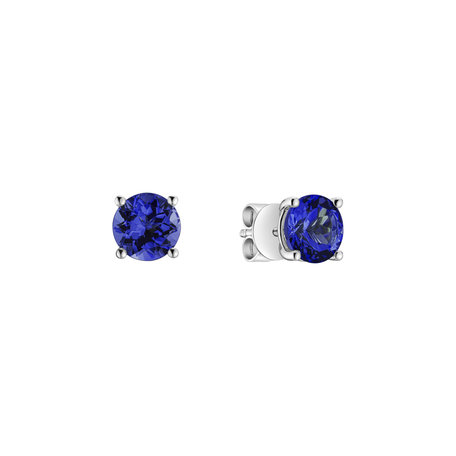 Earrings with Tanzanite Virginia Sparkle