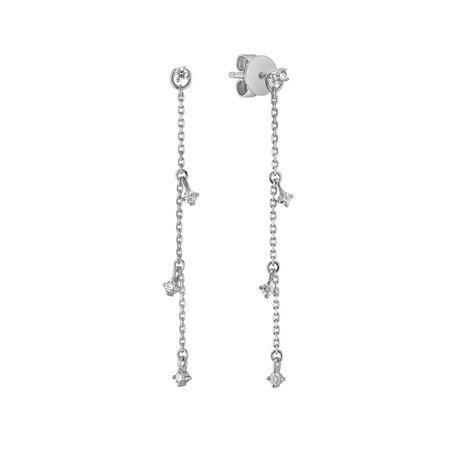 Diamond earrings Cha Cha