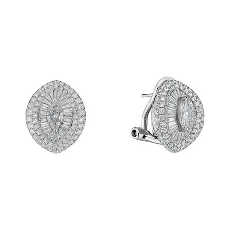 Diamond earrings Antike