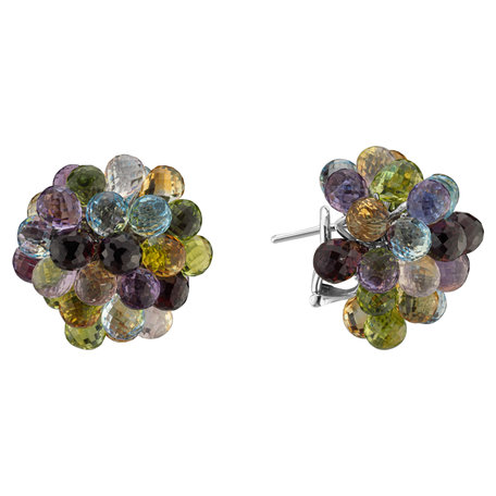 Earrings with gemstones Monteparano