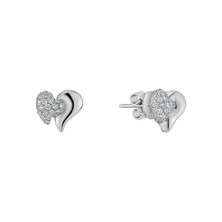 Diamond earrings Brave Heart