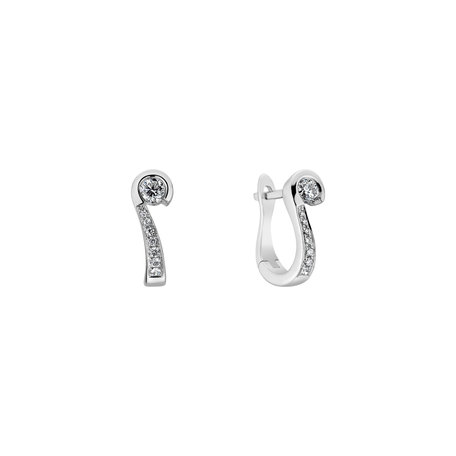 Diamond earrings Cosmic Cadence