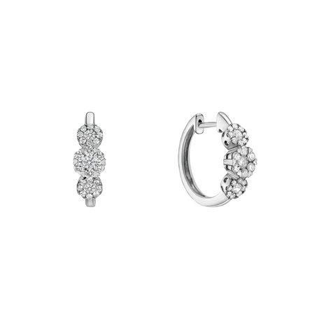 Diamond earrings Zishan