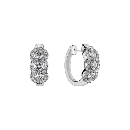 Diamond earrings Gentle Gleam