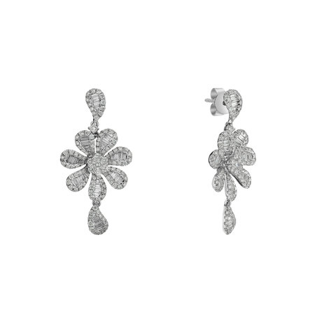 Diamond earrings Glamour Magnolia