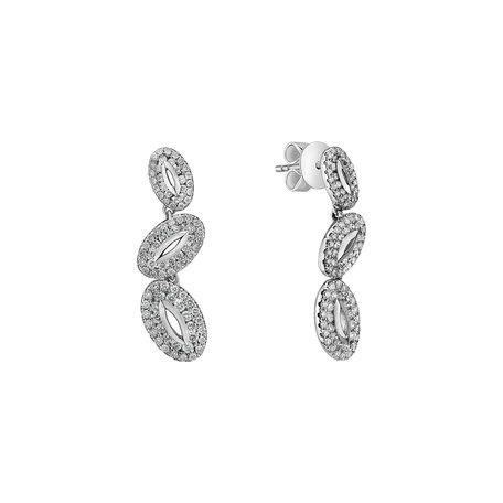 Diamond earrings Rajveer