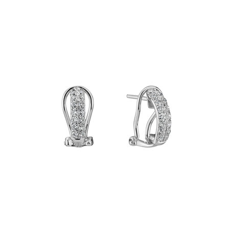 Diamond earrings Delicate Serenity