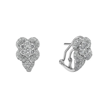 Diamond earrings Sunrise Impression