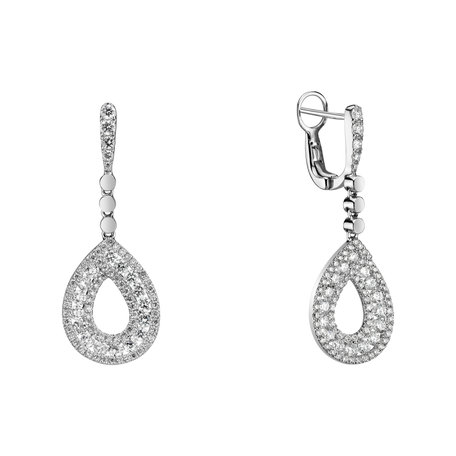 Diamond earrings Glossy Loop