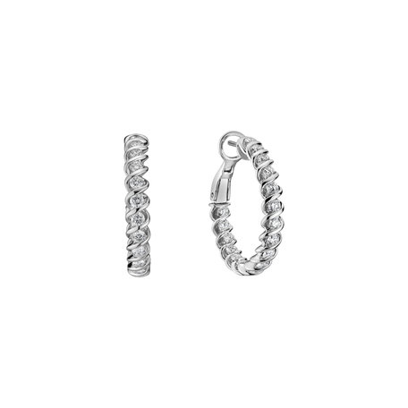 Diamond earrings Fiorella