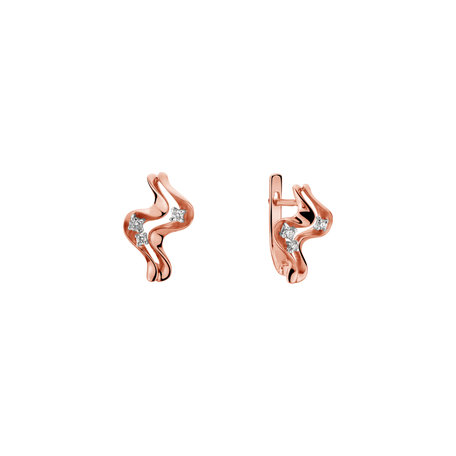 Diamond earrings Cosmic Aria