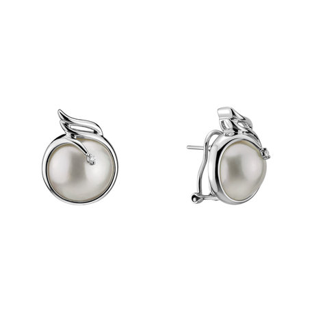 Earrings with Pearl diamonds Phaethon