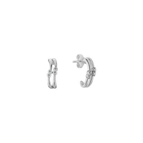 Diamond earrings Leo Symphony