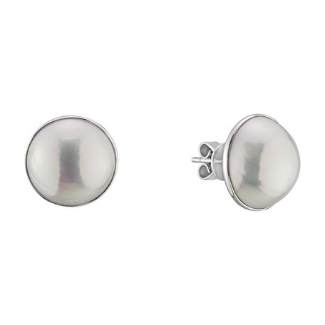 Earrings with Pearl Olenou