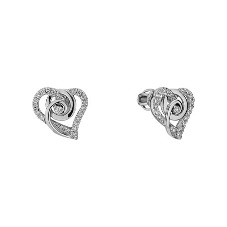 Diamond earrings Riva Love