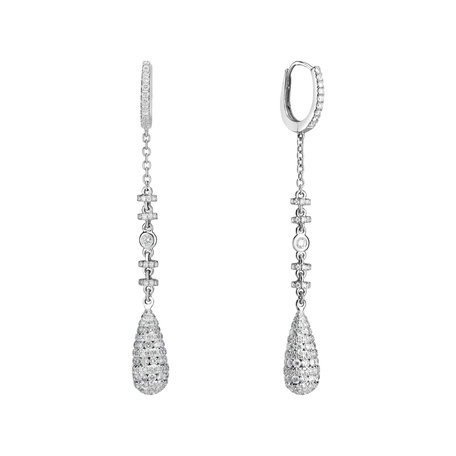 Diamond earrings Sparkling Rain