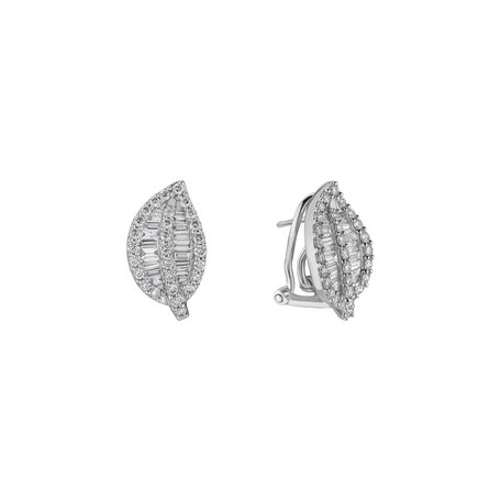 Diamond earrings Snowdrop