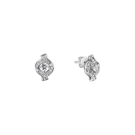 Diamond earrings Light of Moon