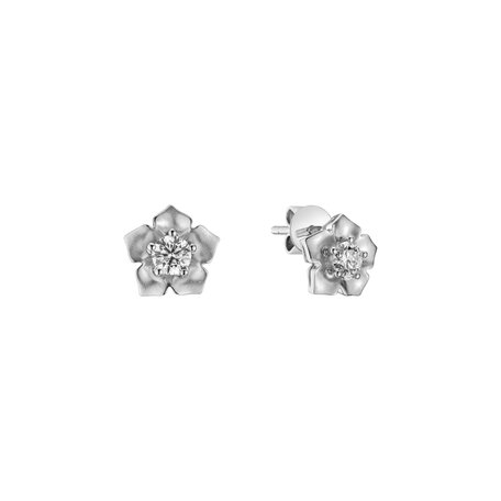 Diamond earrings Sublime Bloom