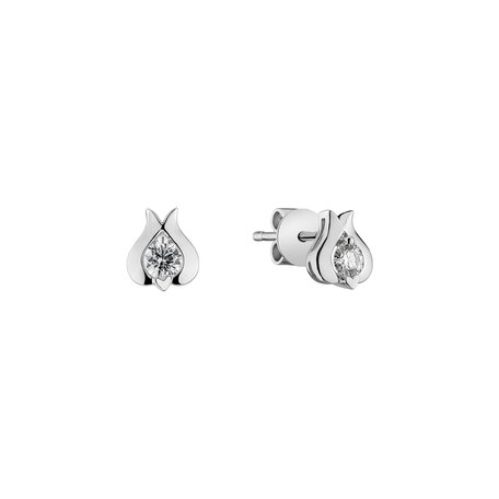 Diamond earrings Straley