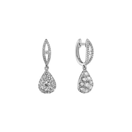 Diamond earrings Amélie