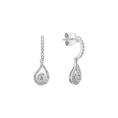 Diamond earrings Lacroix