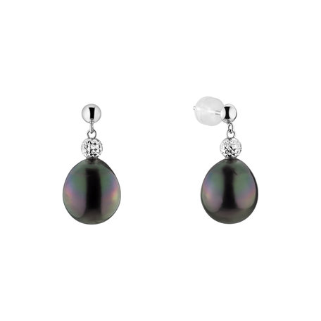 Earrings with Pearl Athena