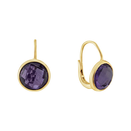 Earrings with Amethyst Eladia