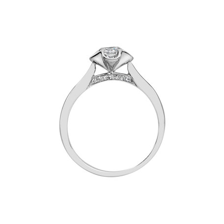 Diamond ring Vesper Flower