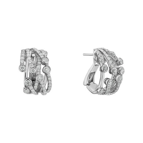 Diamond earrings Brunaux