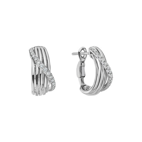 Diamond earrings Morwenna