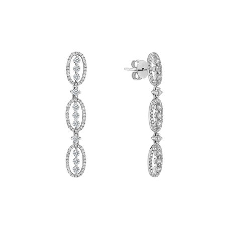 Diamond earrings Emmylou