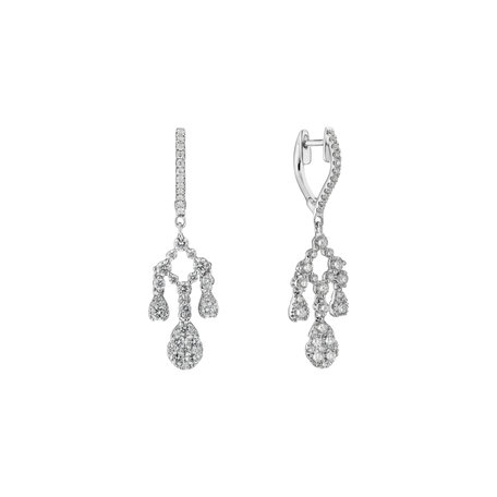 Diamond earrings Versailles Queen