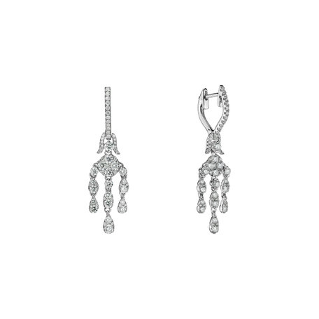 Diamond earrings Aphrodite Waterfall