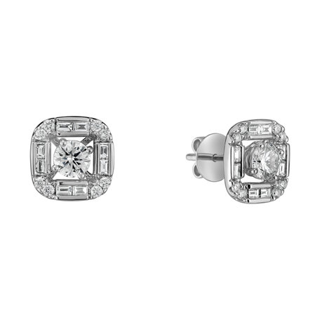 Diamond earrings Clement