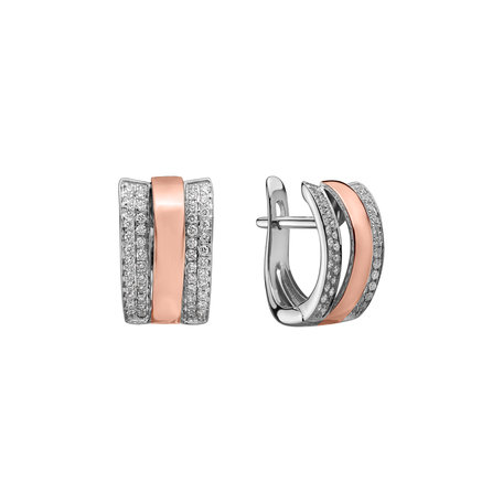 Diamond earrings Dream Symetry