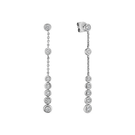 Diamond earrings Moonshine Waterfall