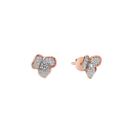 Diamond earrings Secret Orchid