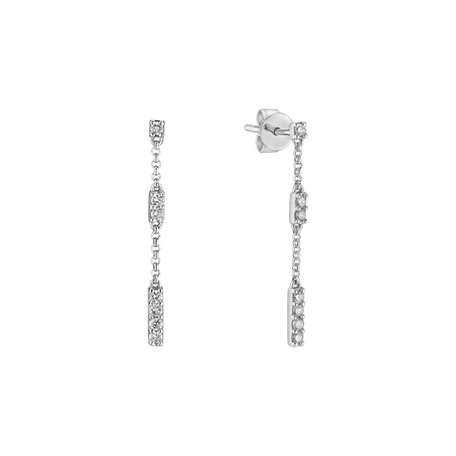 Diamond earrings Auriga