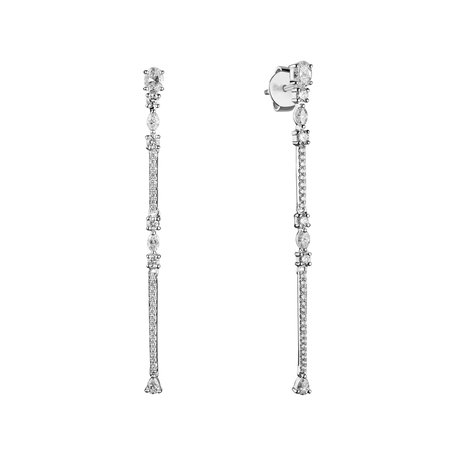 Diamond earrings Shiny Waterfall