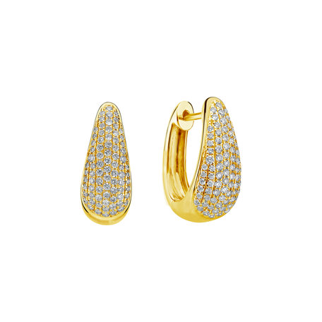 Diamond earrings Charming Gem