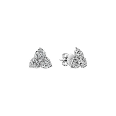 Diamond earrings Shine Poem