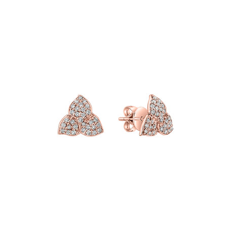 Diamond earrings Shine Poem