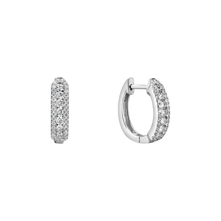 Diamond earrings Midnight Dream