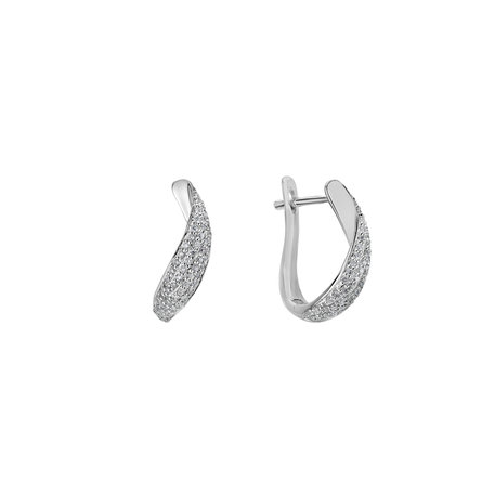 Diamond earrings Divine Moon