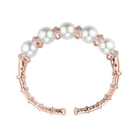 Diamond bracelet with Pearl Lake Secret